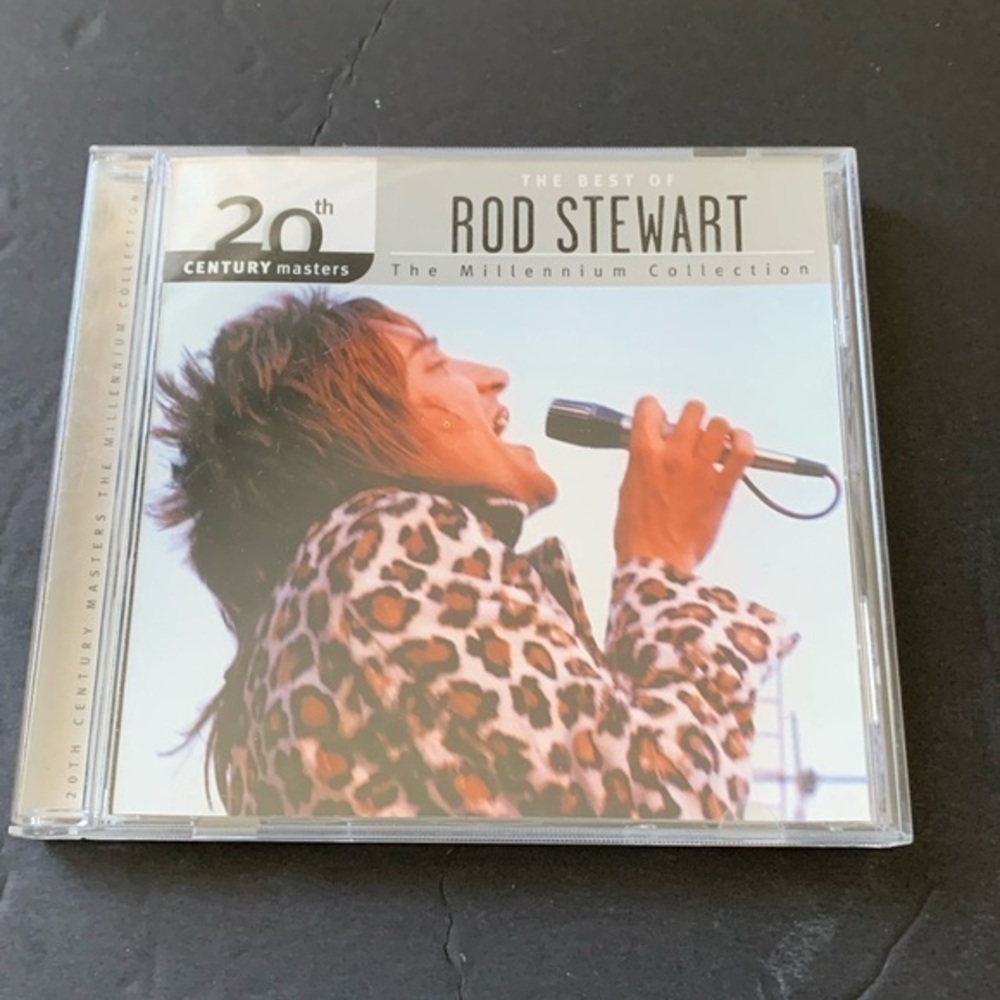 🔥🔥🔥🔥2/12🔥🔥🔥The Best of Rod Stewart, The Millennium Collection CD.
